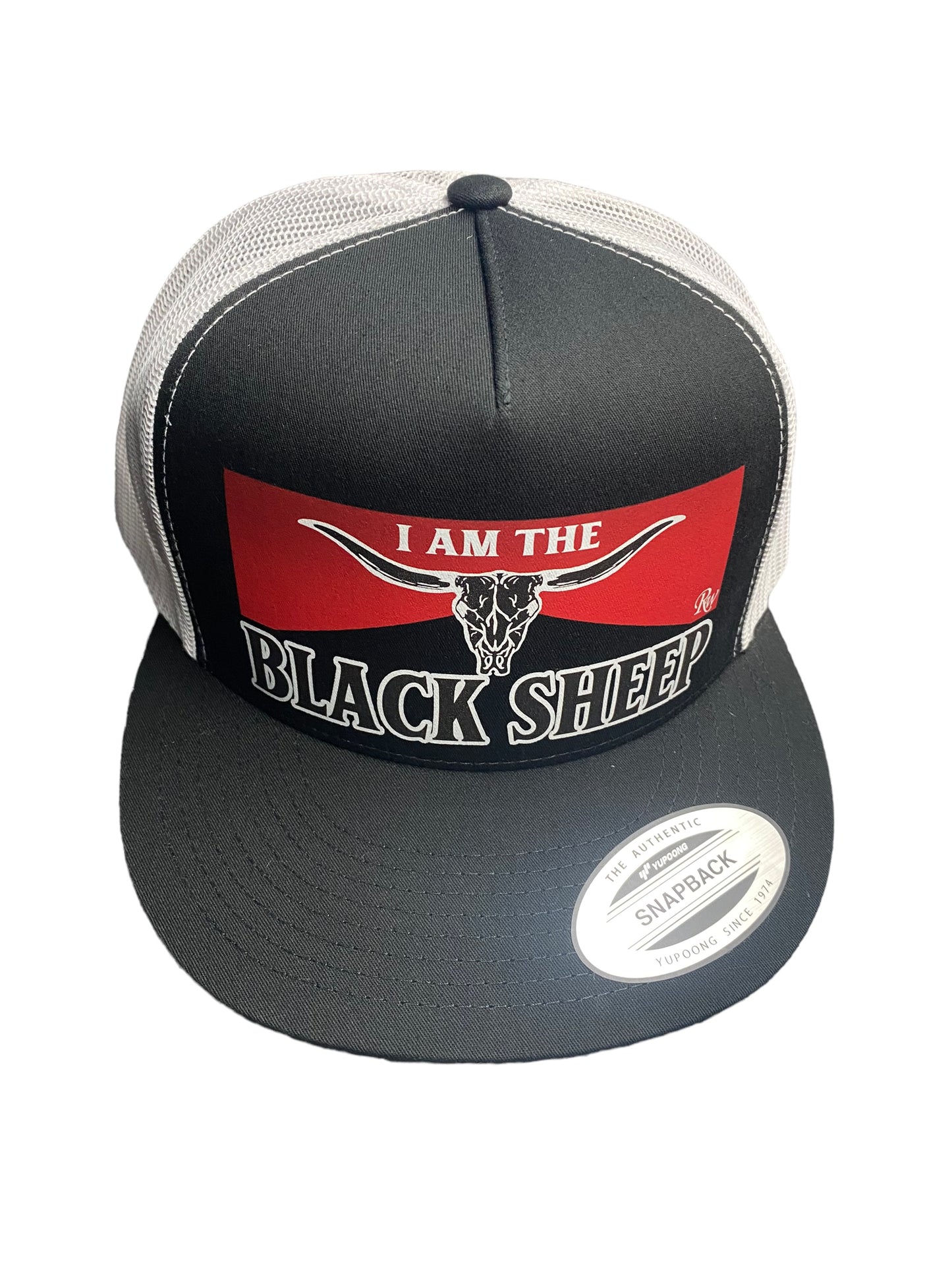 I AM THE BLACK SHEEP SKULL HAT