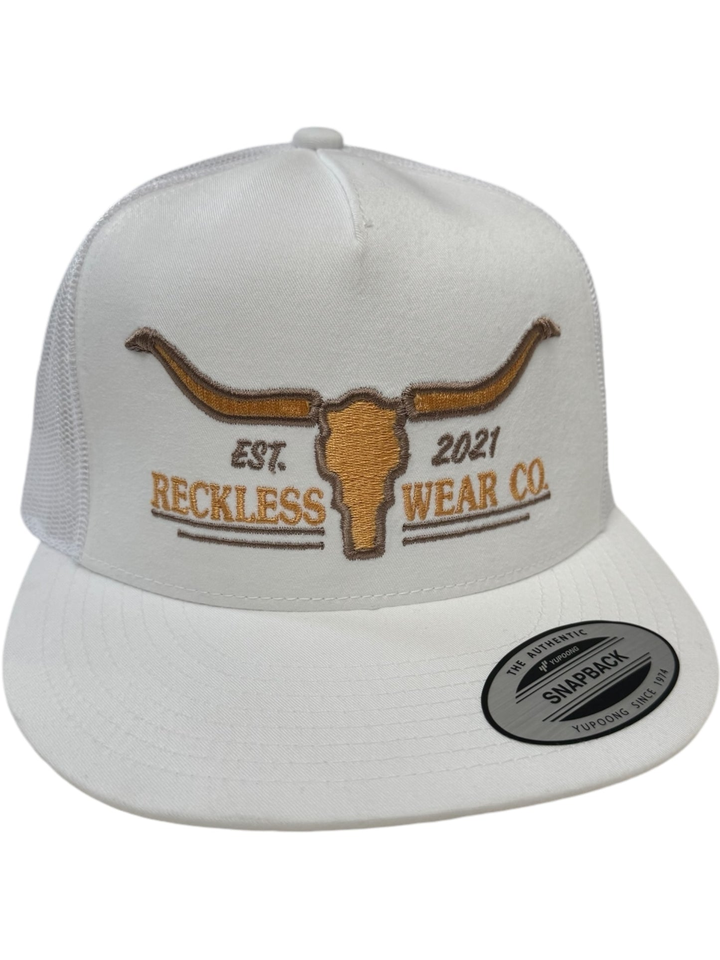 RW GOLD SKULL HAT