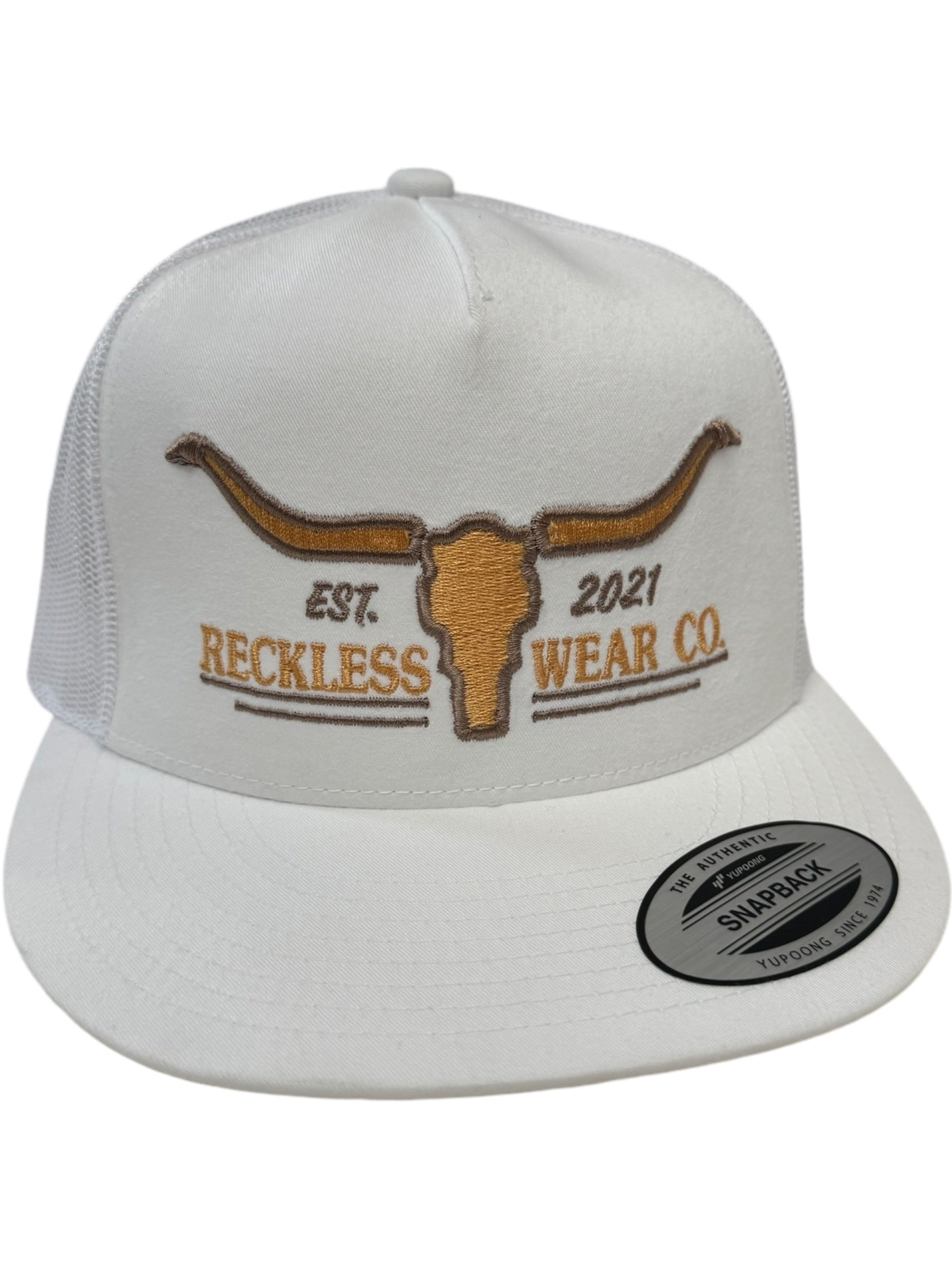 RW GOLD SKULL HAT