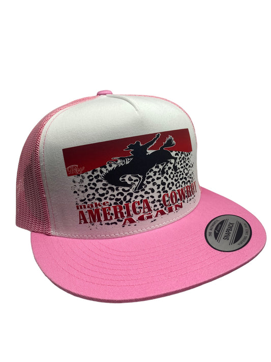 RW MAKE AMERICA COWBOY AGAIN LEOPARD