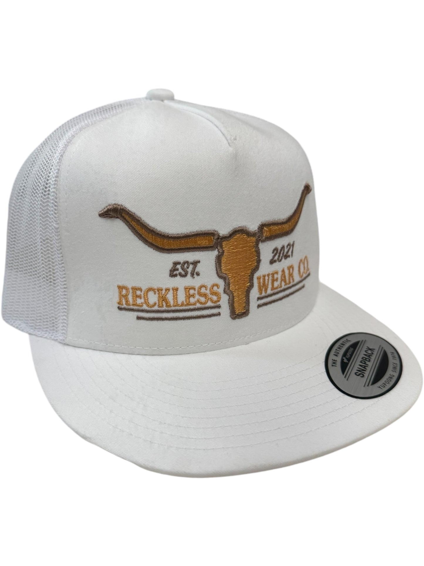 RW GOLD SKULL HAT