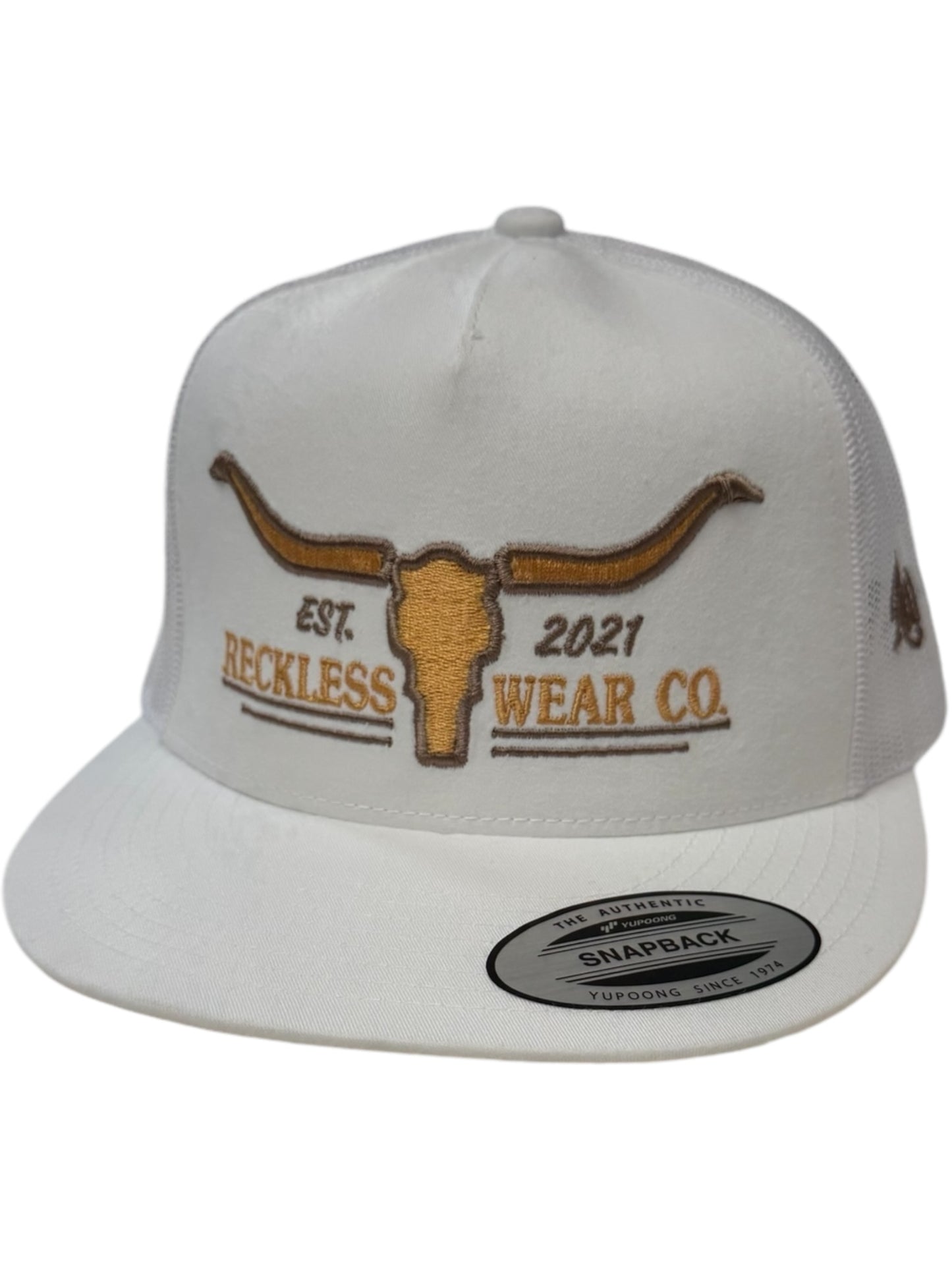 RW GOLD SKULL HAT