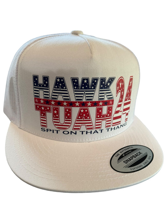 PATRIOTIC HAWK TUAH HAT