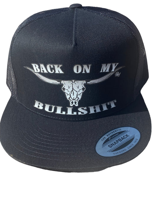 BACK ON MY BULLSHIT SKULL HAT