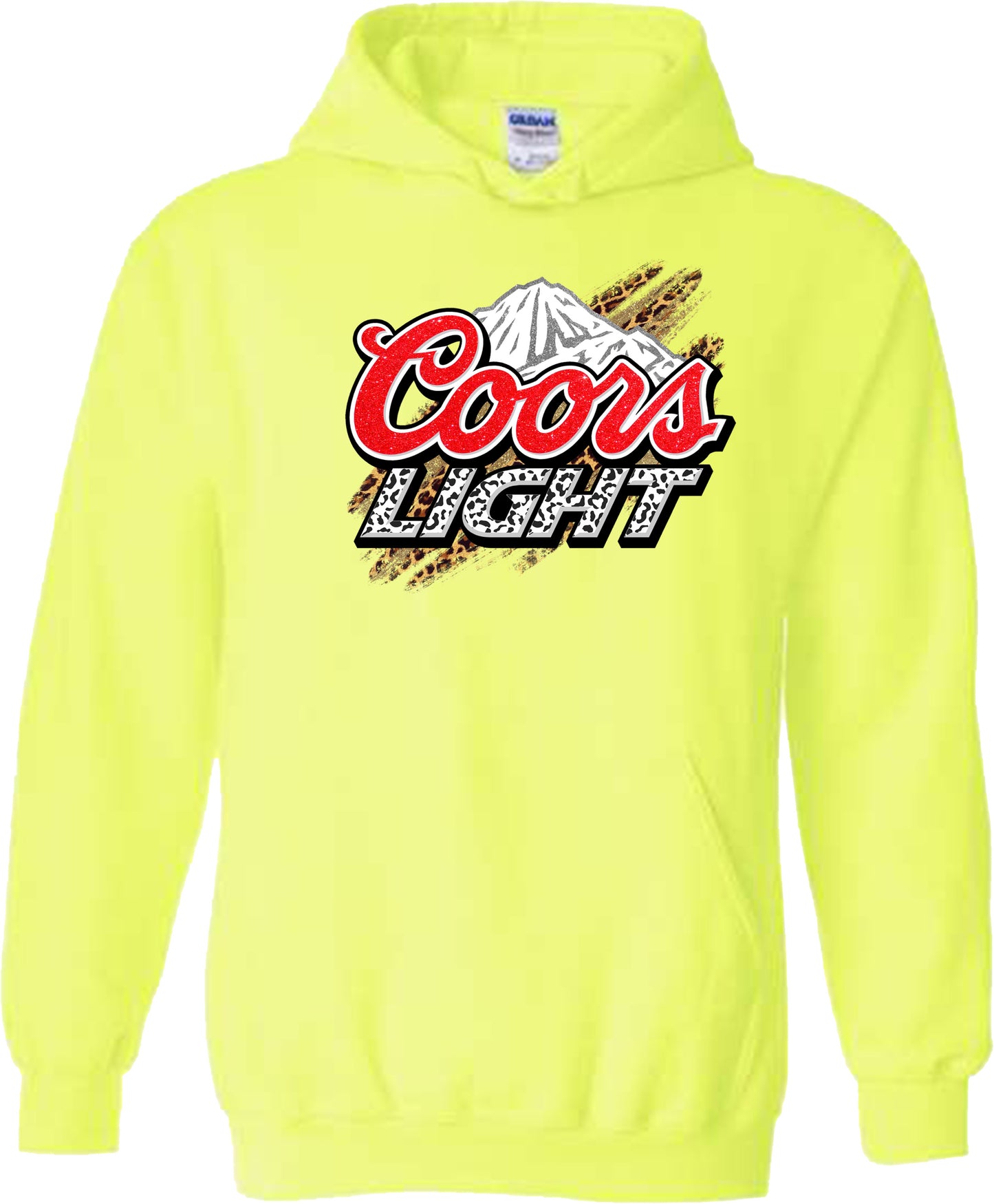 COORS LEOPARD HOODIE OR SWEATSHIRT