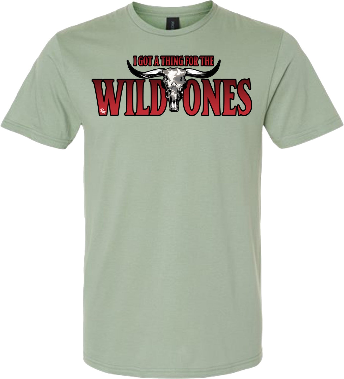 RW WILD ONES SKULL TSHIRT