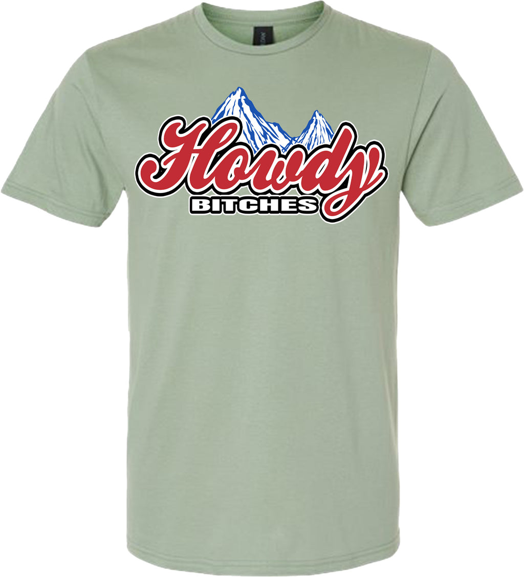 HOWDY BITCHES ROCKY TSHIRT