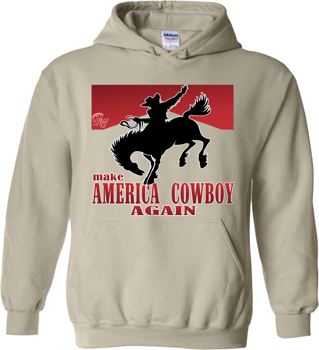 MAKE AMERICA COWBOY AGAIN SWEATSHIRT OR HOODIE