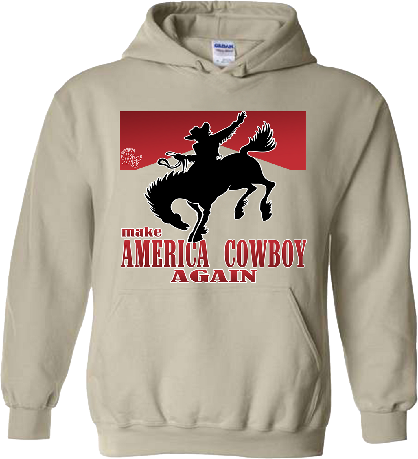 MAKE AMERICA COWBOY AGAIN SWEATSHIRT OR HOODIE