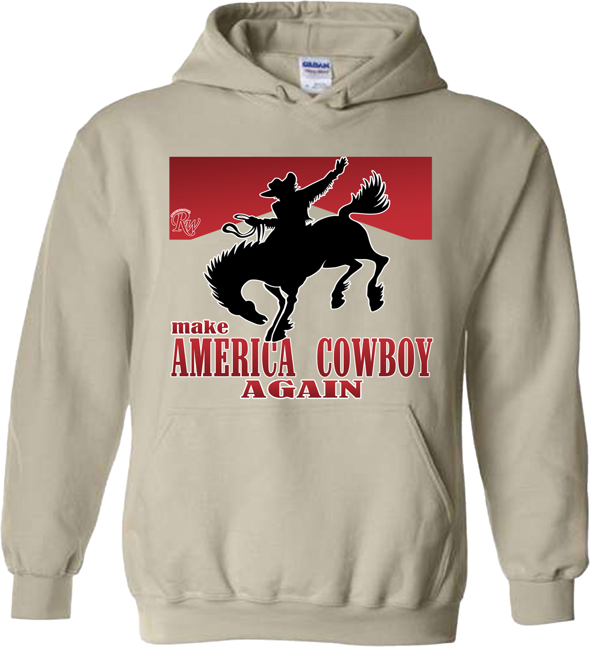 MAKE AMERICA COWBOY AGAIN SWEATSHIRT OR HOODIE