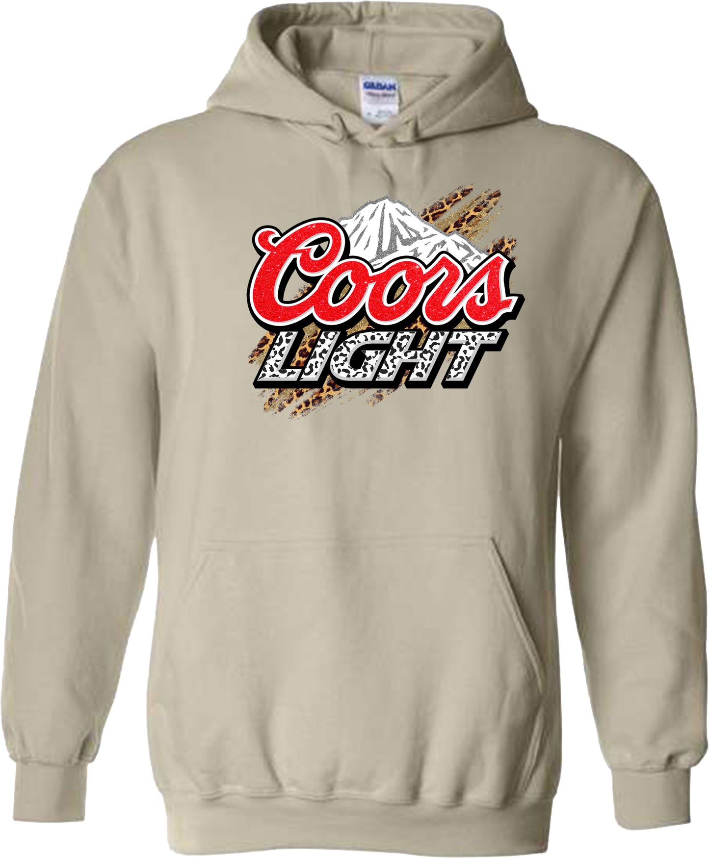 COORS LEOPARD HOODIE OR SWEATSHIRT