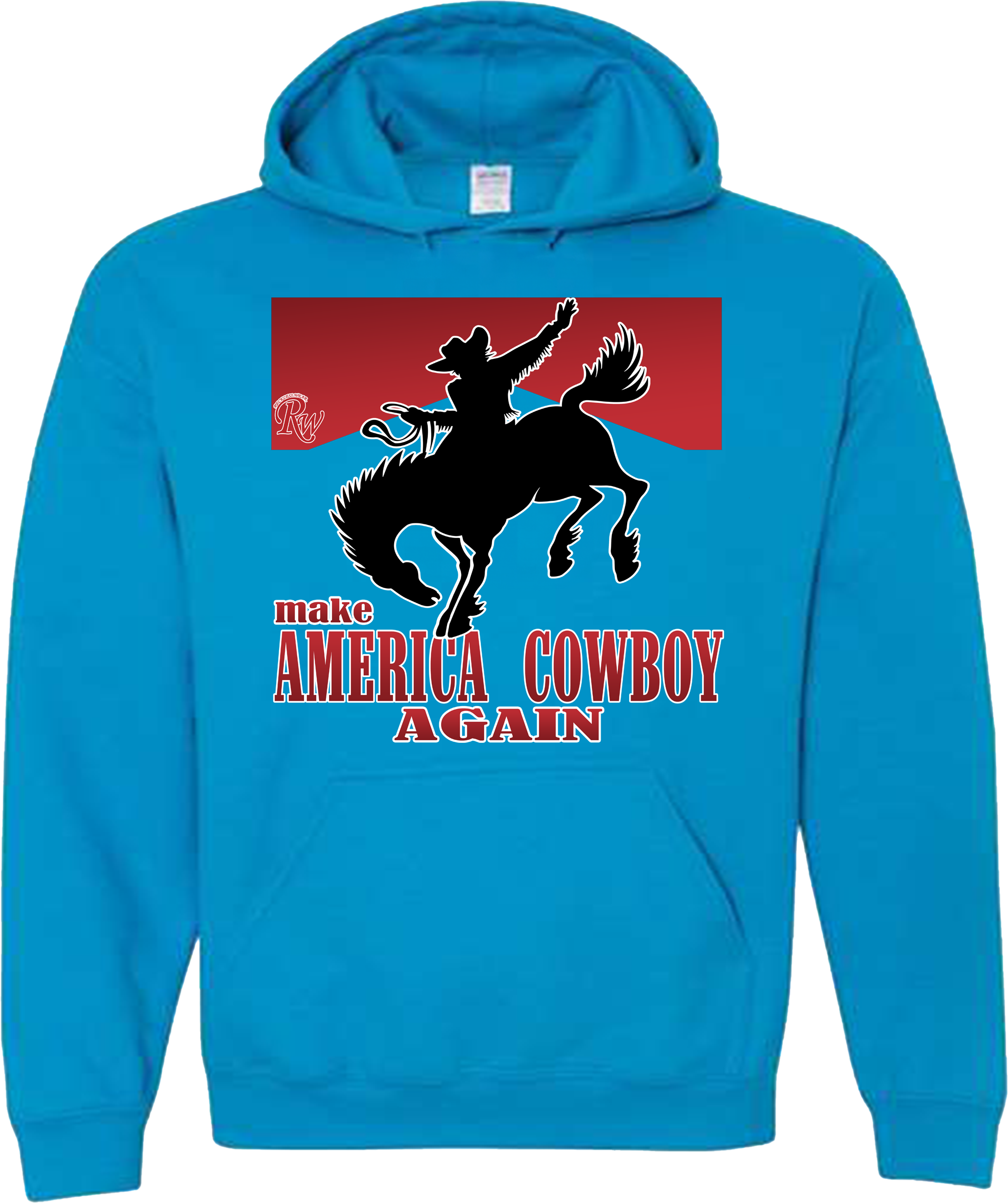 MAKE AMERICA COWBOY AGAIN SWEATSHIRT OR HOODIE