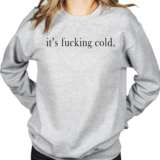 its fucking cold outside sweatshirt or hoodie