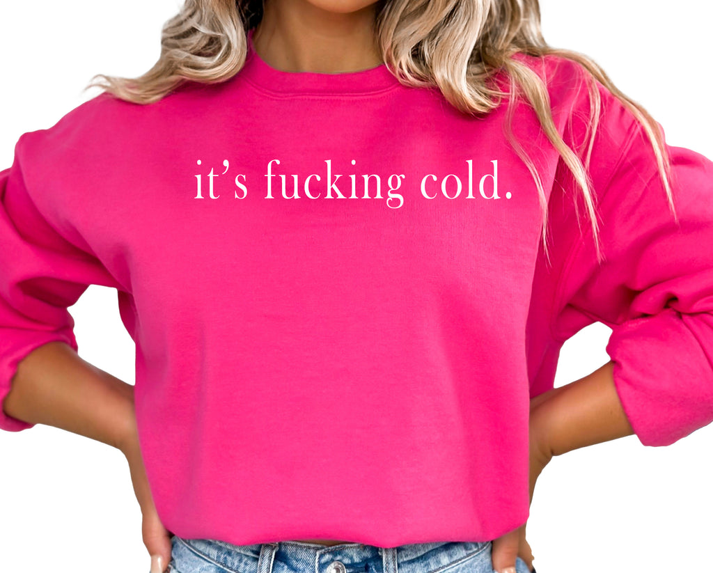 its fucking cold outside sweatshirt or hoodie