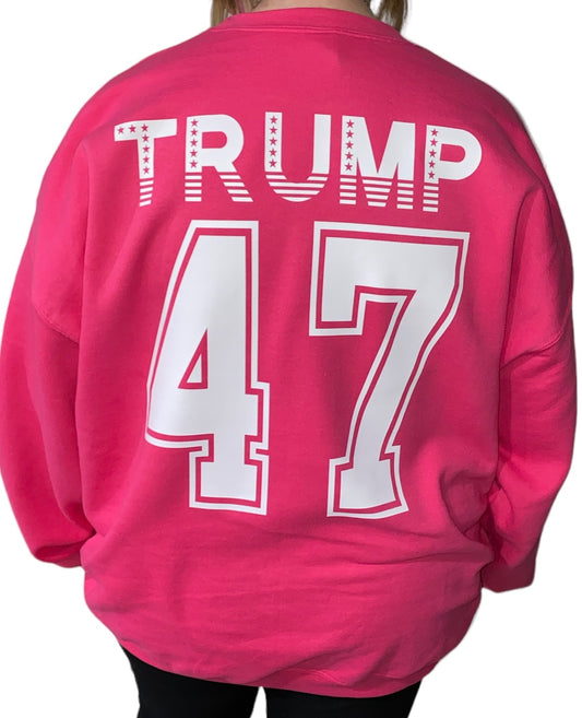 TRUMP JERSEY CREWNECK