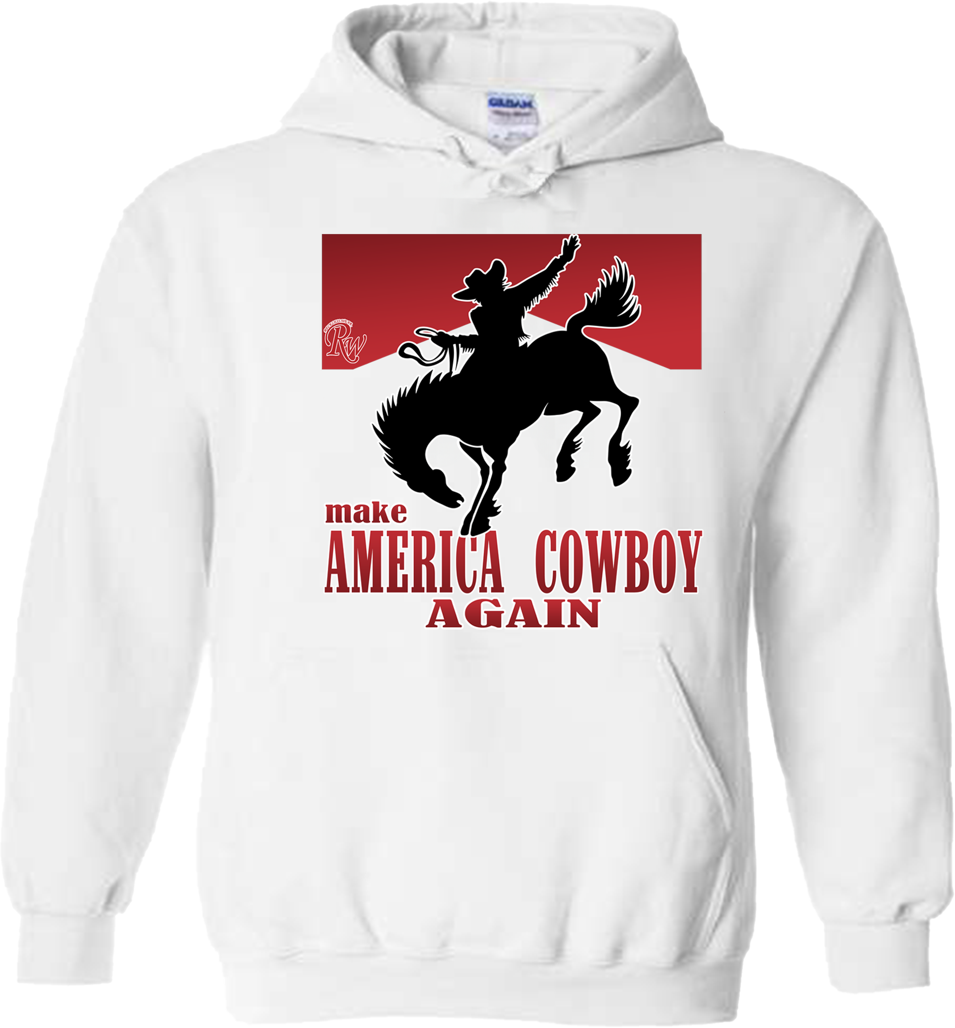 MAKE AMERICA COWBOY AGAIN SWEATSHIRT OR HOODIE
