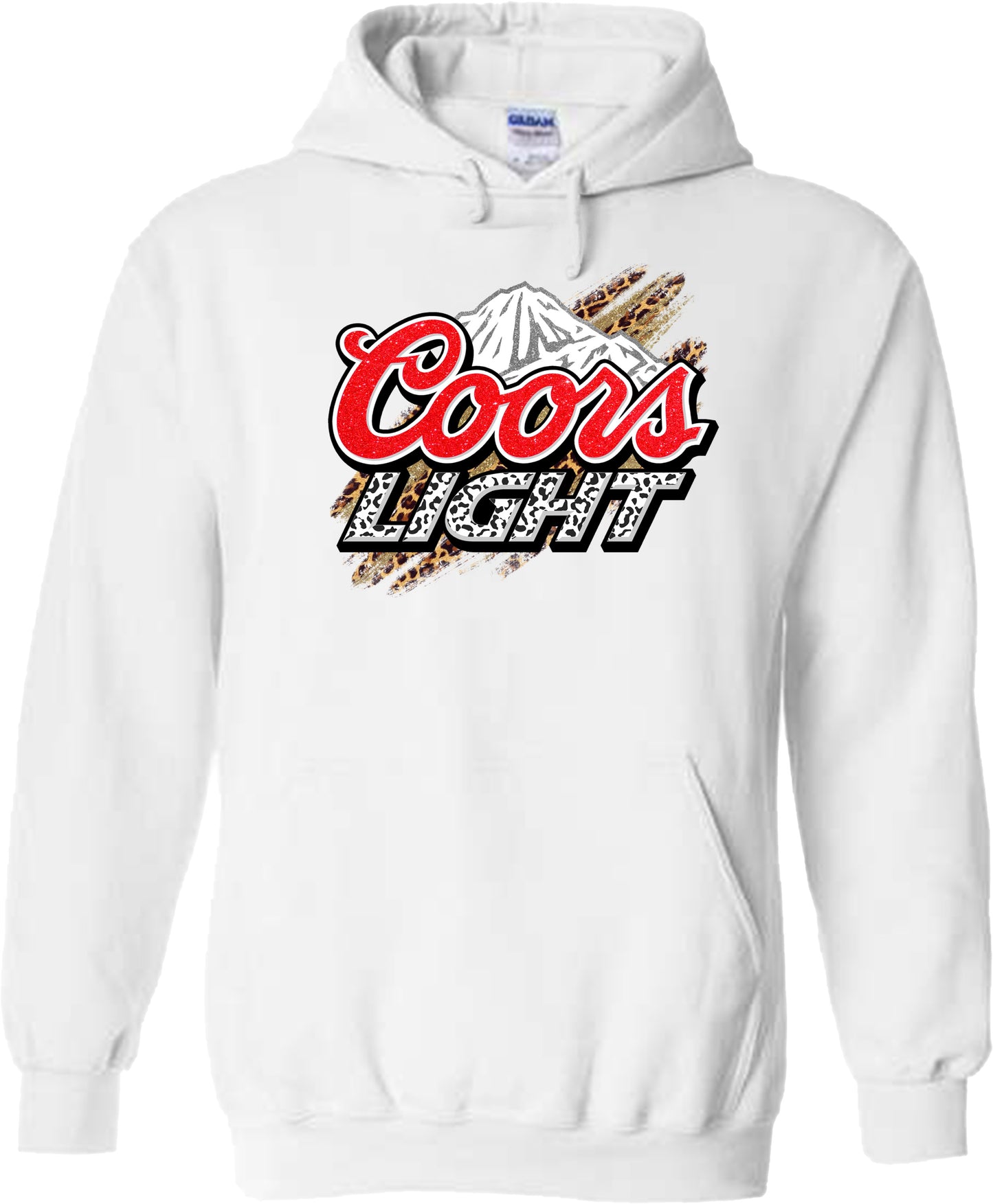 COORS LEOPARD HOODIE OR SWEATSHIRT