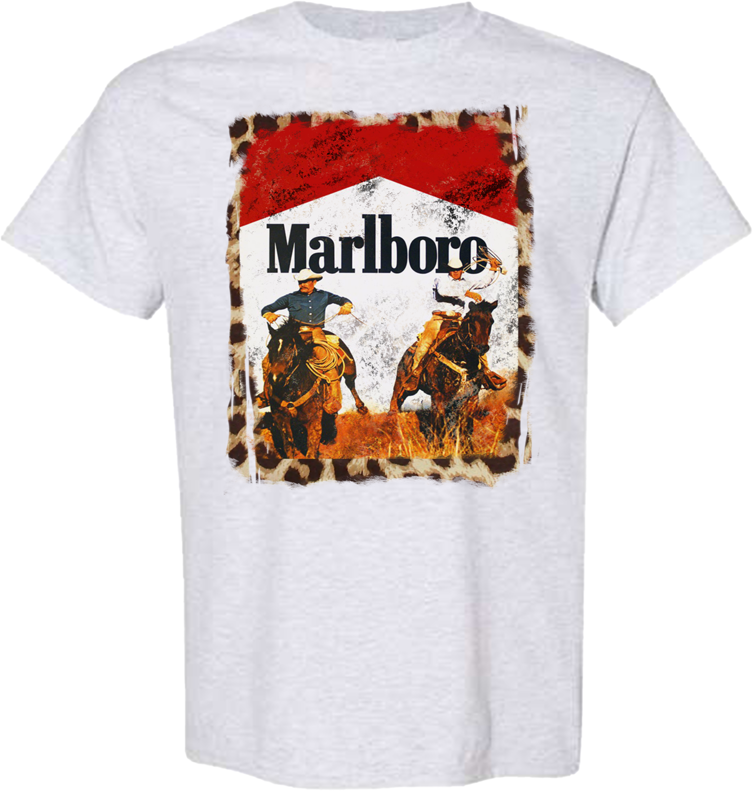 LEOPARD COWBOY TSHIRT