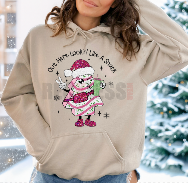 OUT HERE LOOKING LIKE A SNACK COOKIE