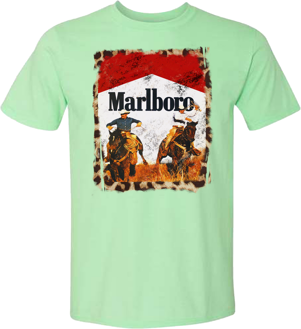 LEOPARD COWBOY TSHIRT