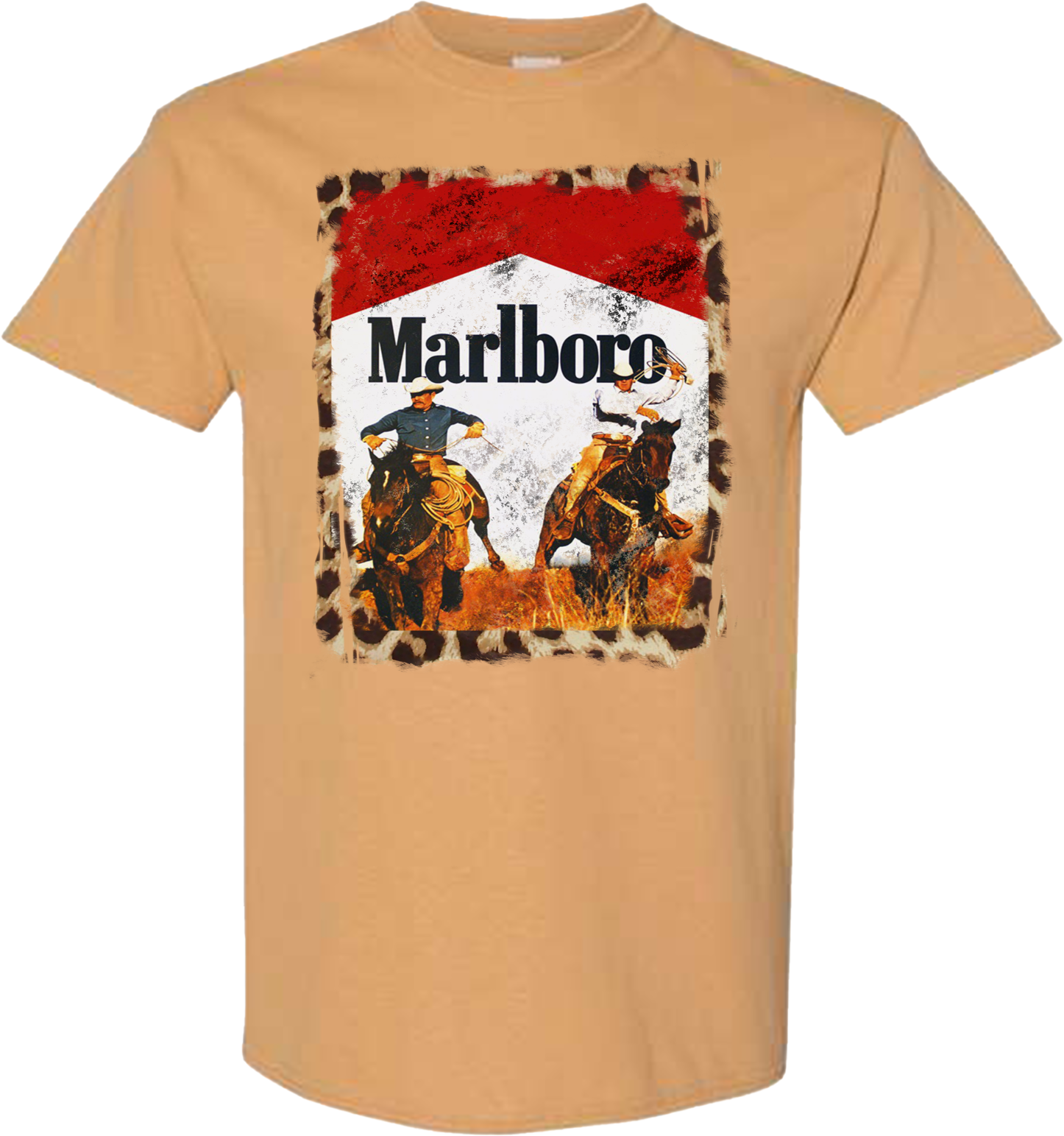 LEOPARD COWBOY TSHIRT