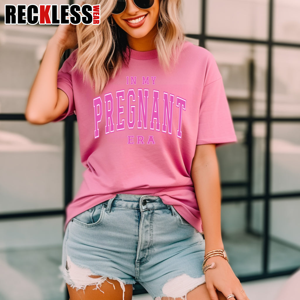 IN MY PREGNANT ERA COMFORT COLOR TEE