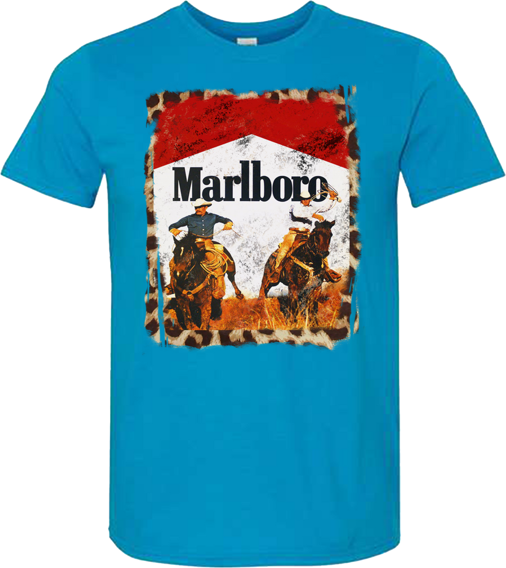 LEOPARD COWBOY TSHIRT